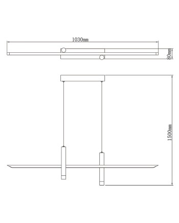 ESPARTA * LÁMPARA LED 30W - 3000K - BLANCO
